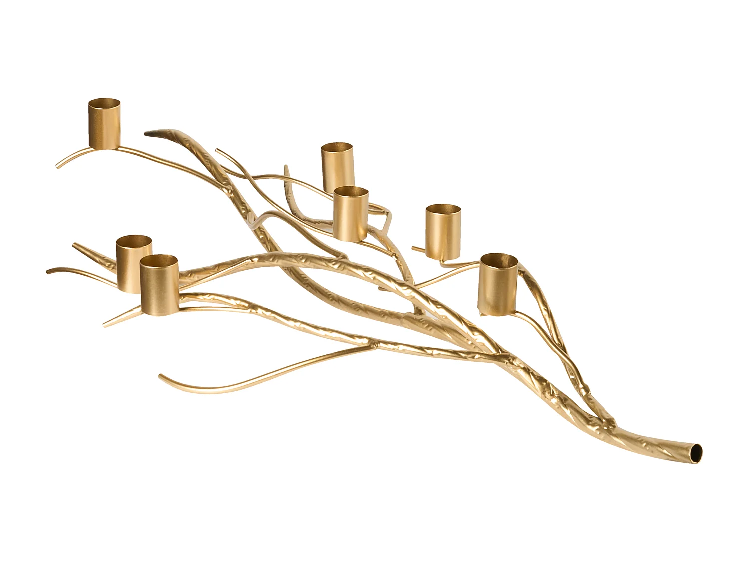 Kerzenständer ARRENTELA Metall 10 cm Gold