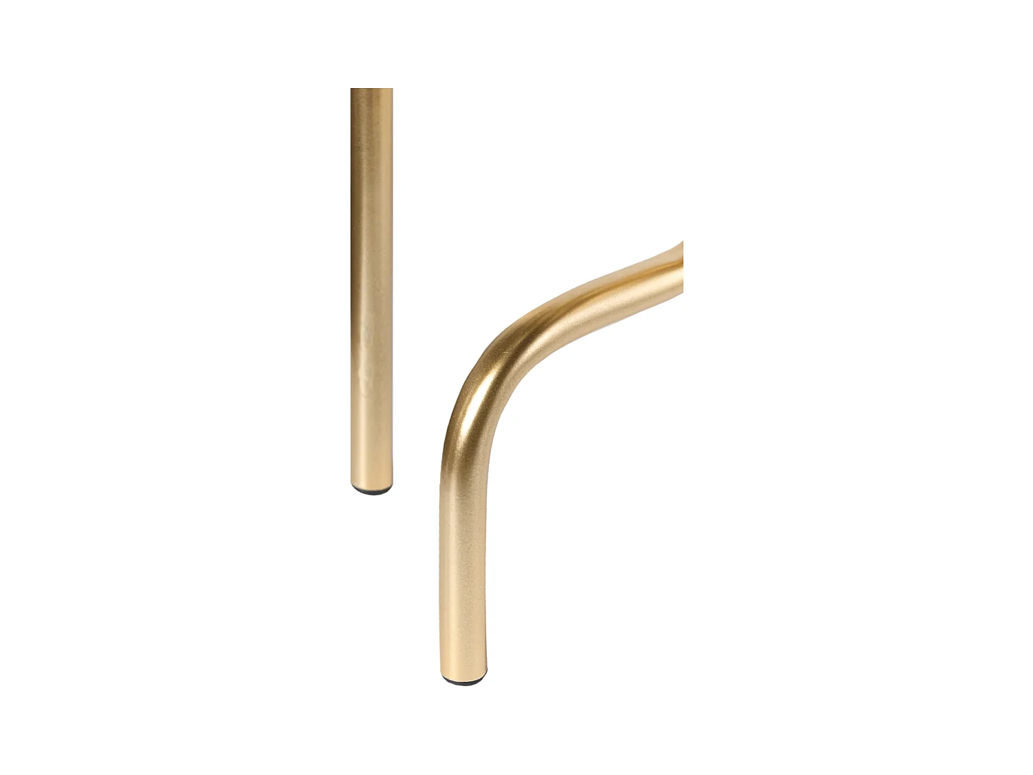 Bougeoir PORRTELA Métal 50 cm Doré