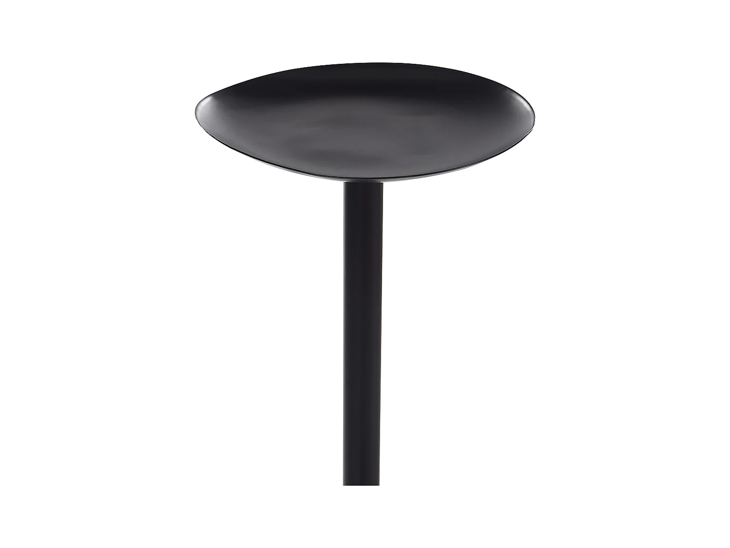 Kaarshouder ALMADA Metaal 118 cm Zwart