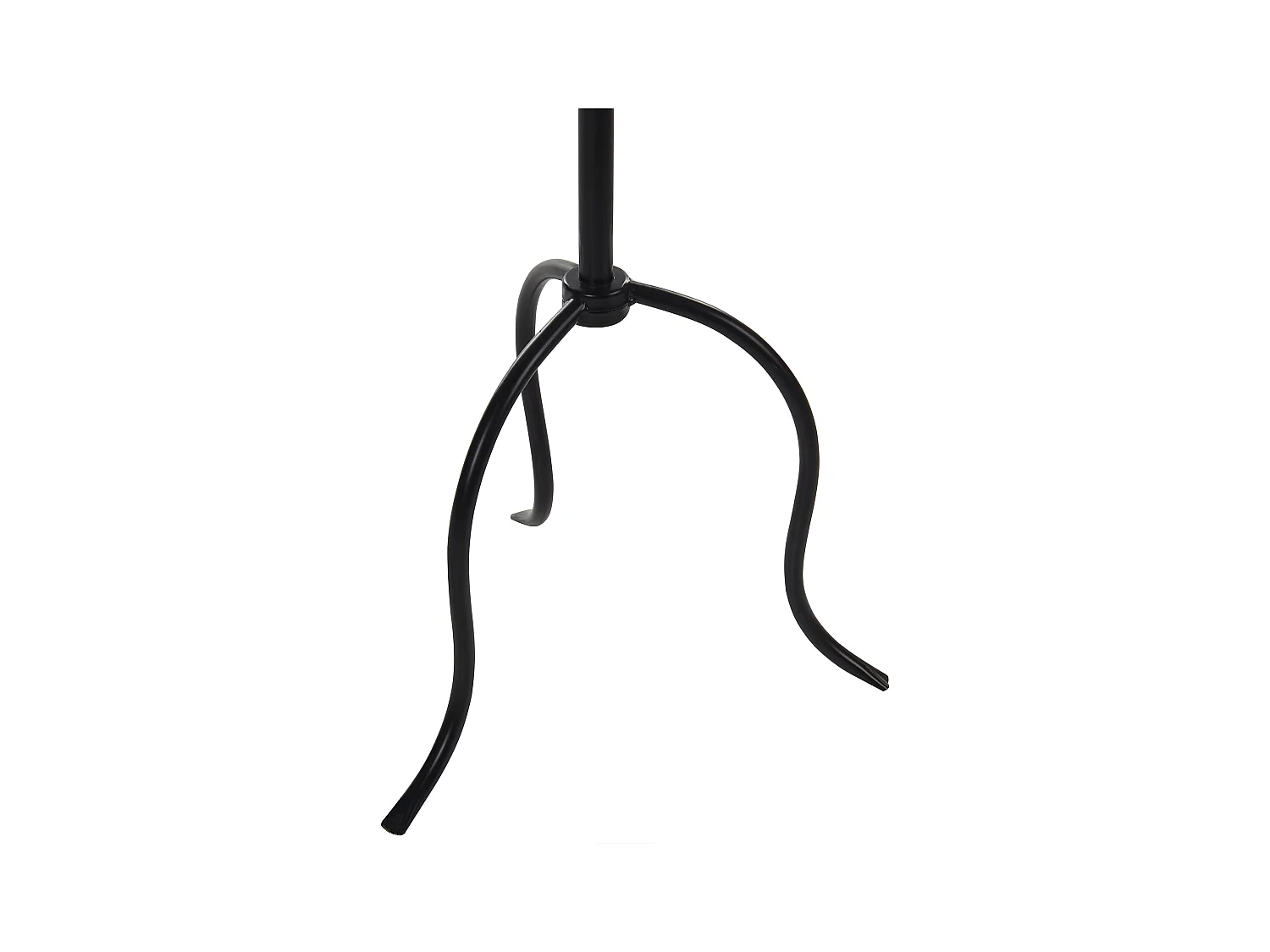 Kaarshouder ALMADA Metaal 118 cm Zwart