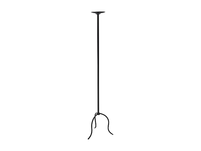 Candelabro ALMADA Metal 118 cm Preto