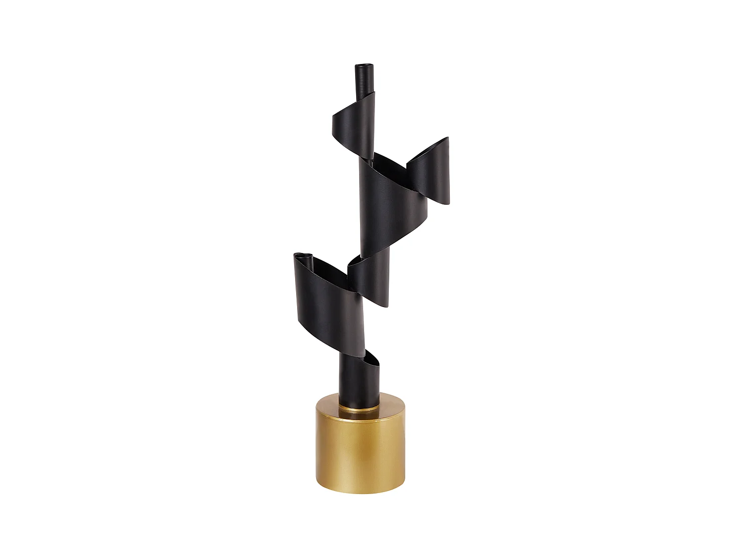 Kaarshouder AMILLY Metaal 51 cm Zwart