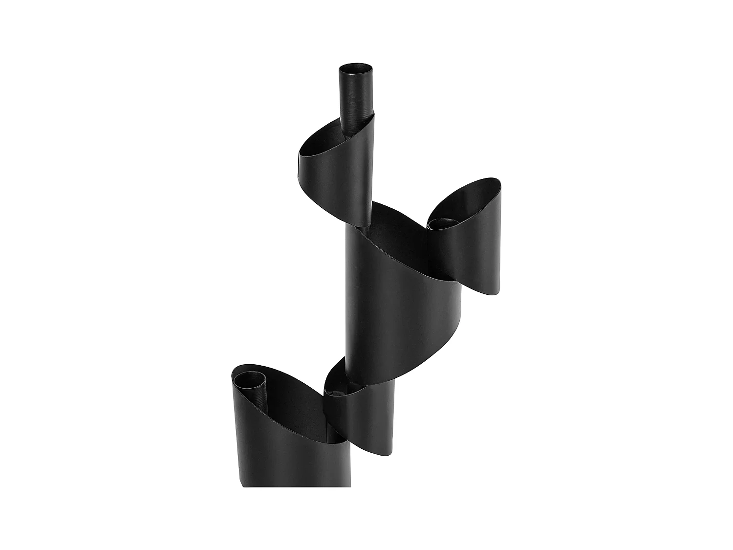 Bougeoir AMILLY Métal 51 cm Noir