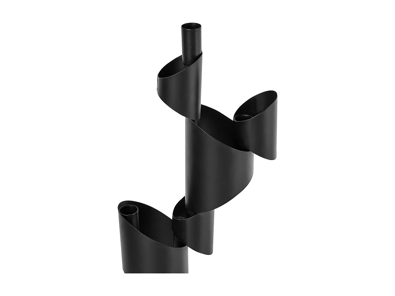 Bougeoir AMILLY Métal 51 cm Noir