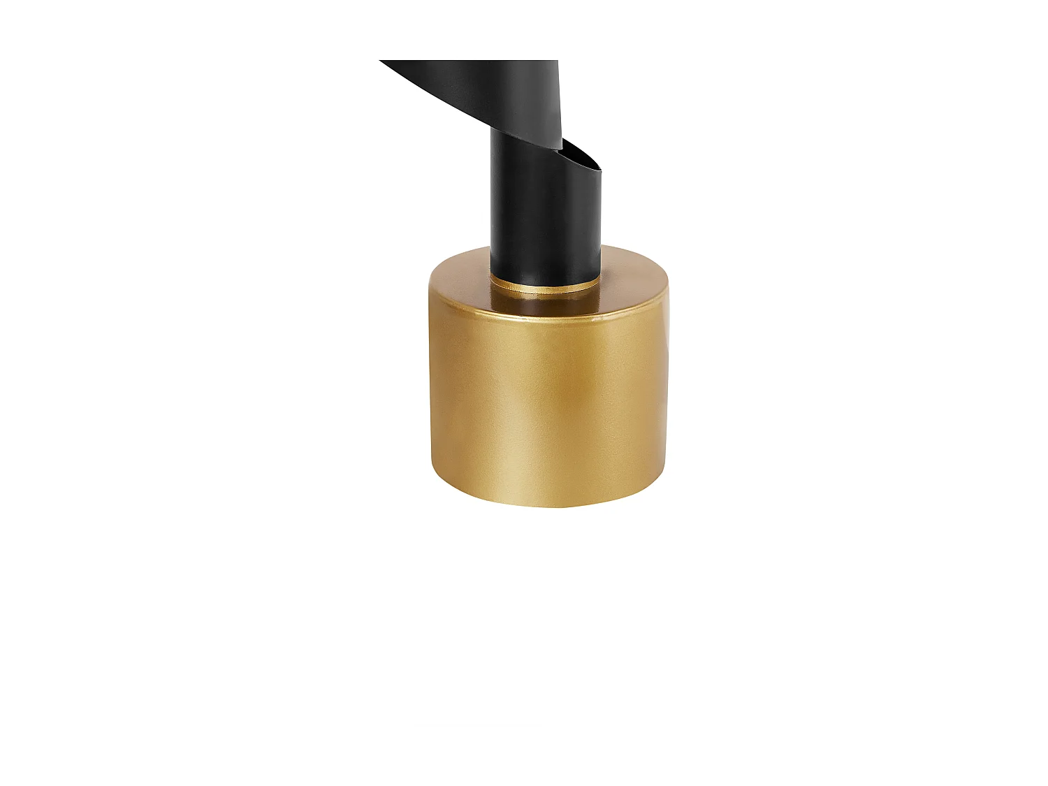 Bougeoir AMILLY Métal 51 cm Noir