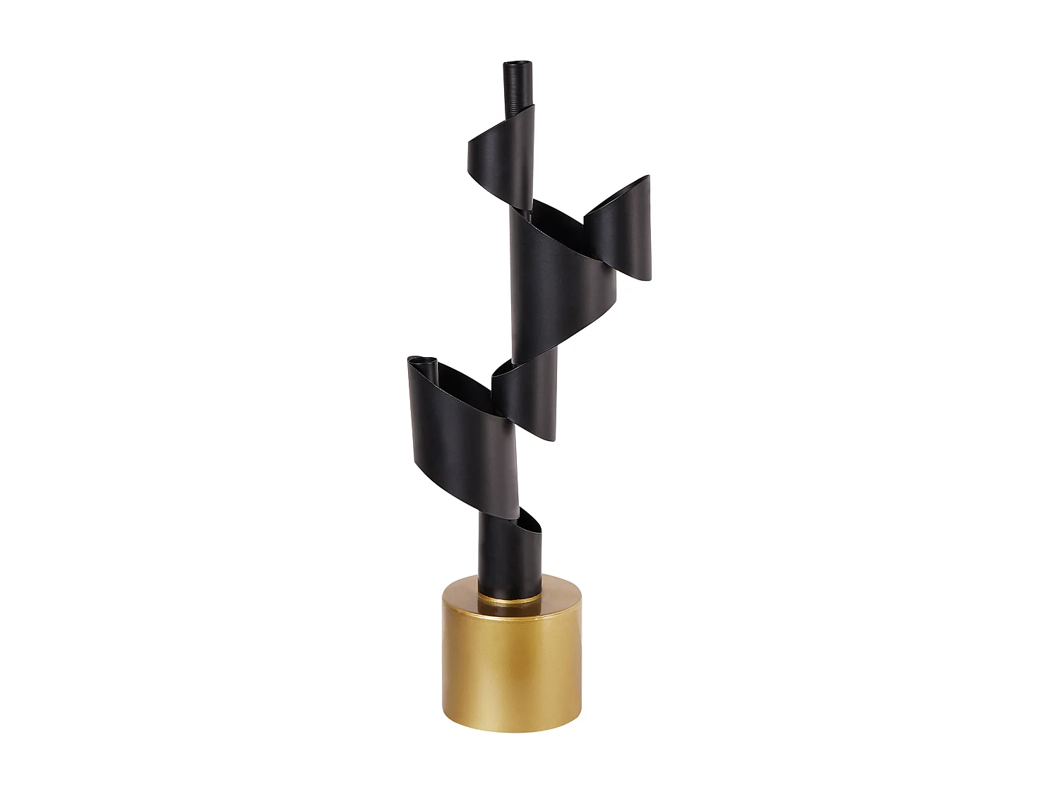 Bougeoir AMILLY Métal 51 cm Noir