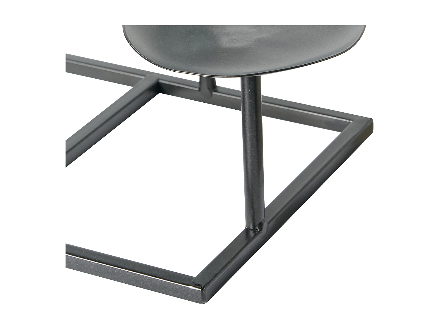 Portacandele LAMEGO Metallo 23 cm Nero