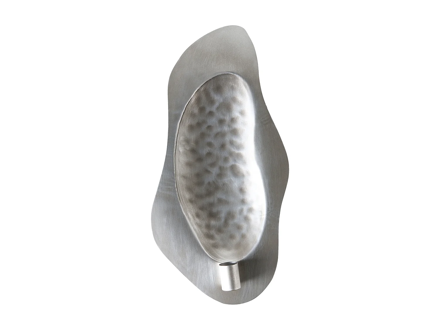 Set di 2 portacandele da parete ODEMIRA Metallo 40 cm Argento