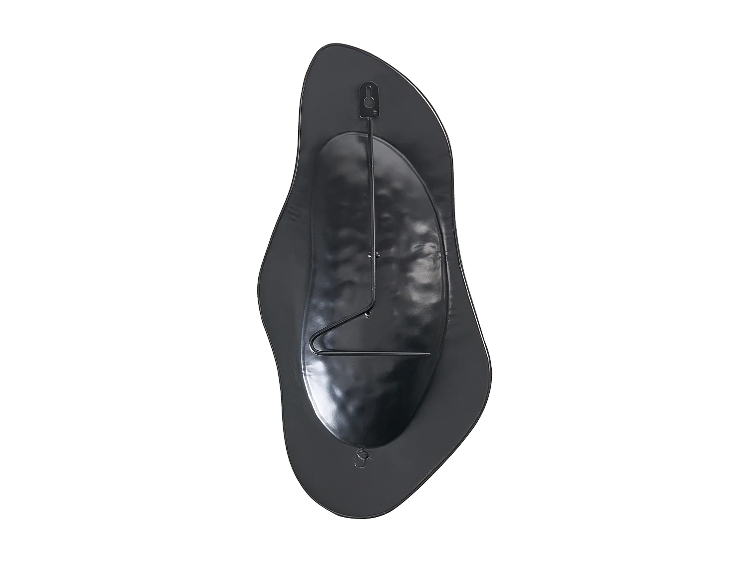 Wandkerzenhalter 2er Set für 2 Stabkerzen Metall silber strukturiert Odemira