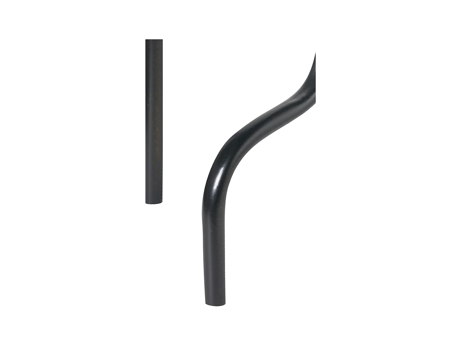 Portacandele PORRTELA Metallo 50 cm Nero