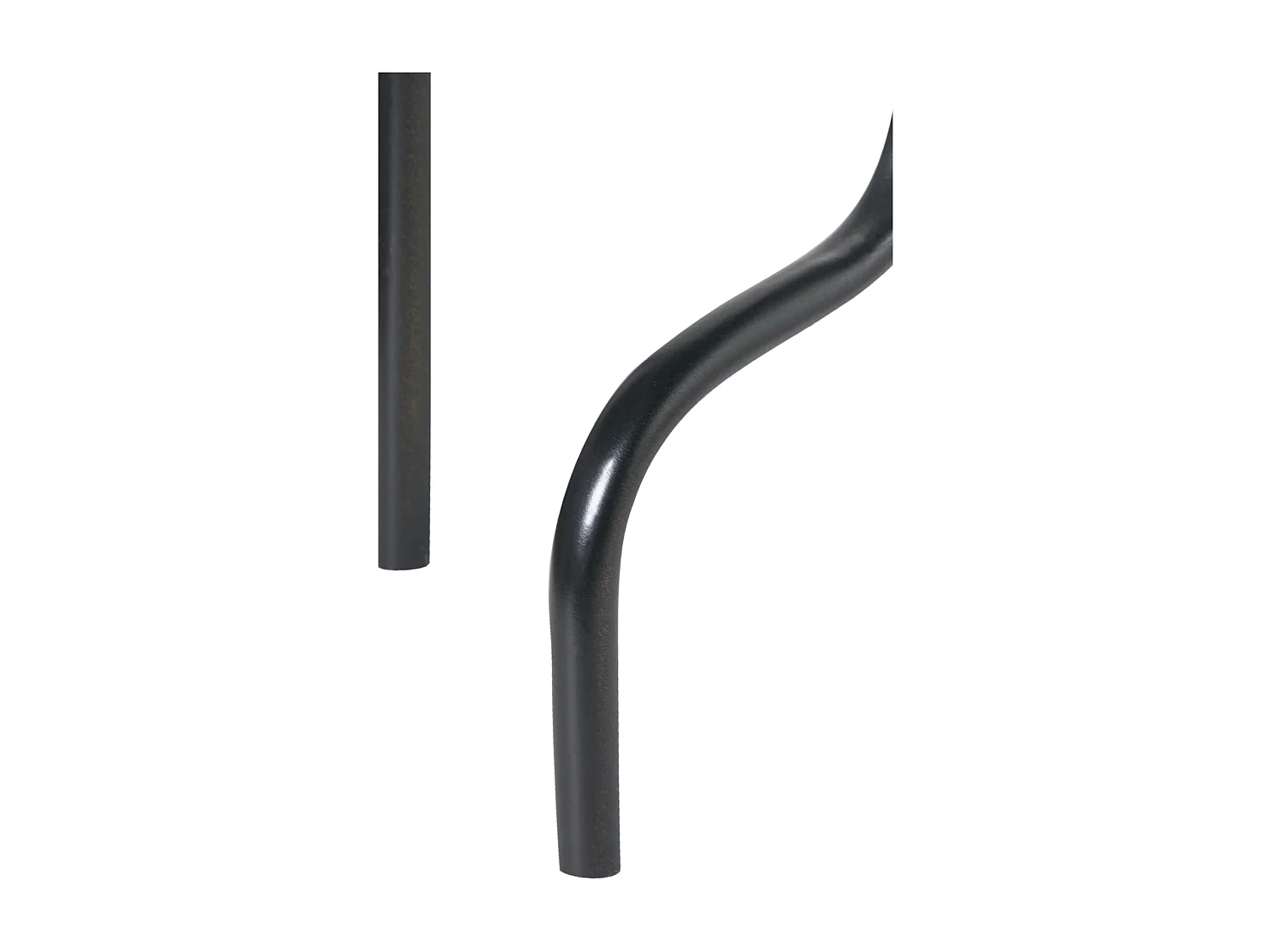 Bougeoir PORRTELA Métal 50 cm Noir