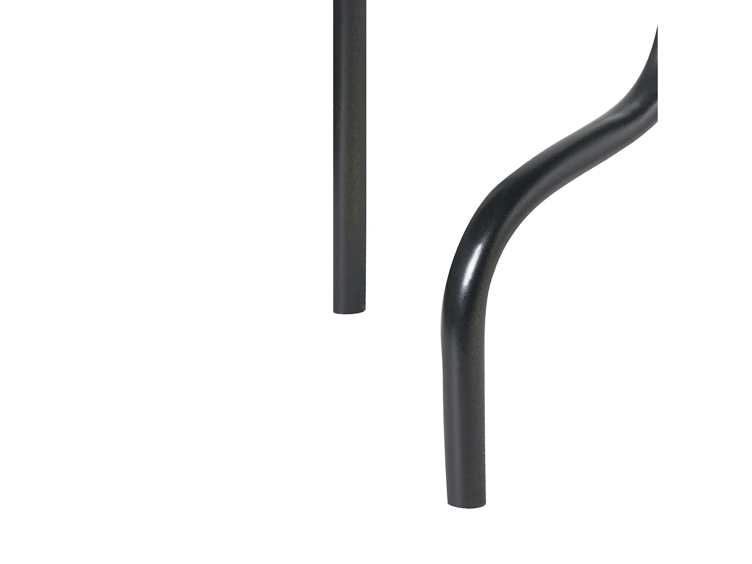 Bougeoir PORRTELA Métal 50 cm Noir