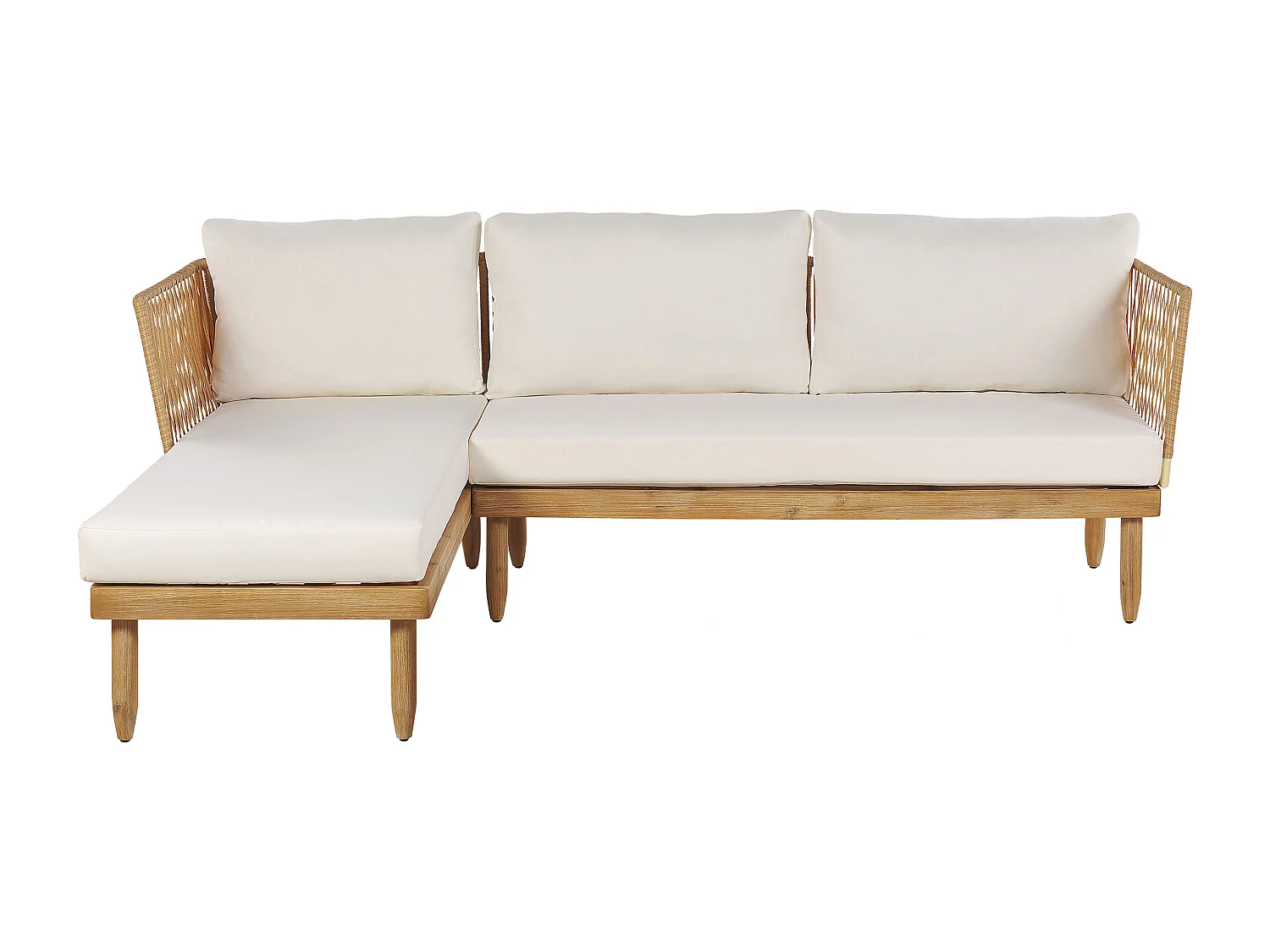 Conjunto de fundas de cojín de exterior CREMONA Blanco crema