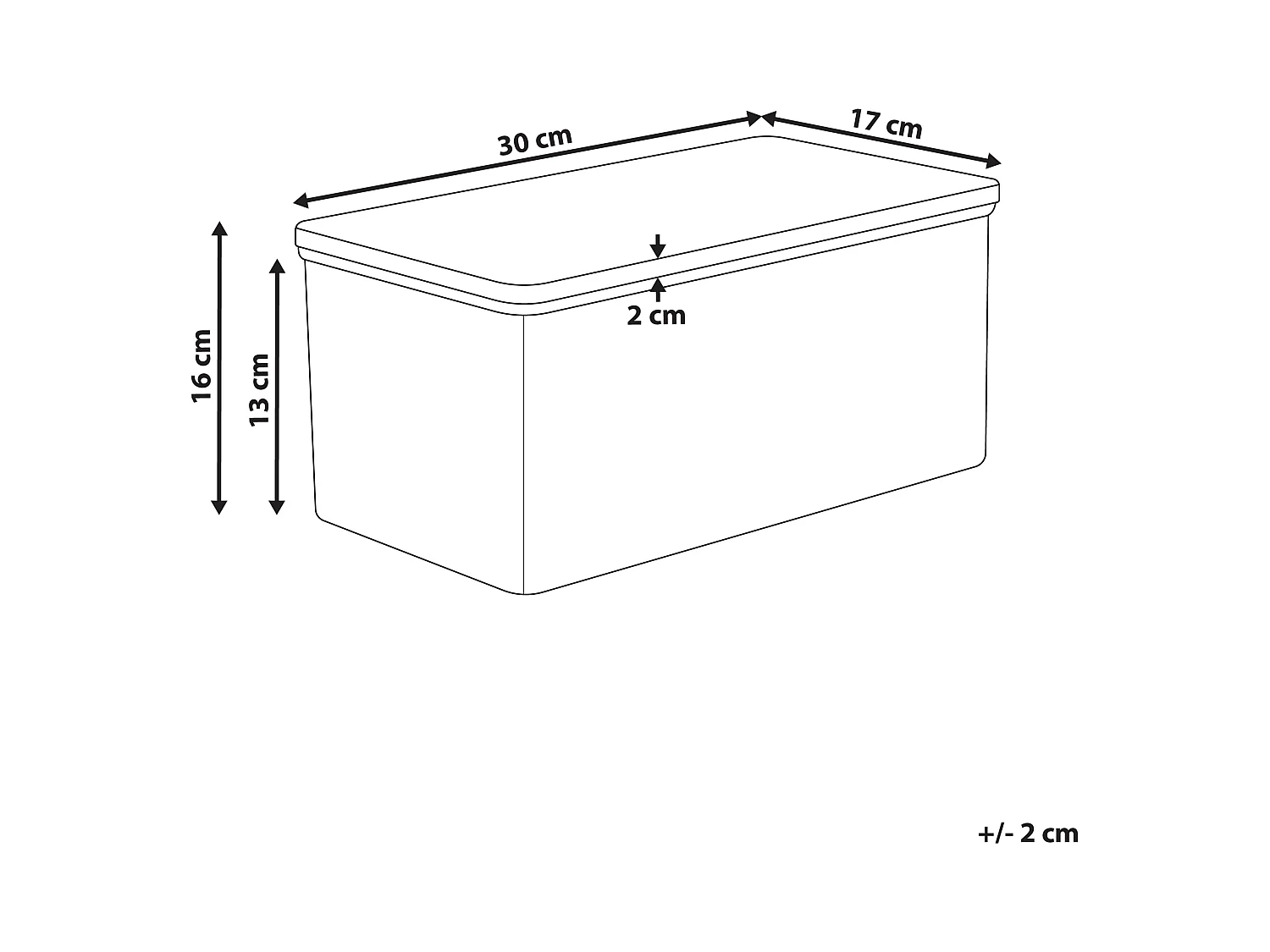 Chlebak GOURMANDISE Metal Beżowy