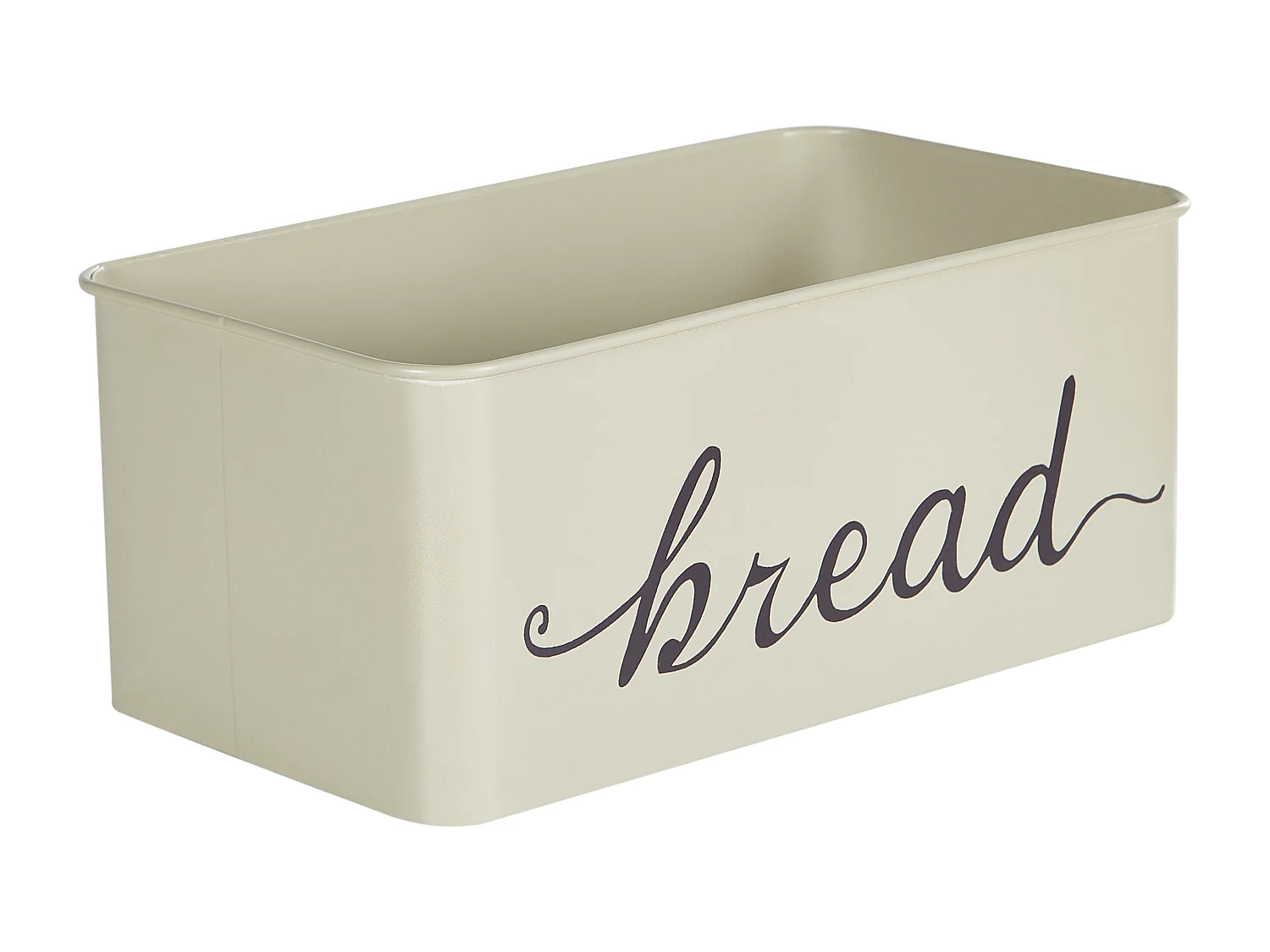 Boîte à pain GOURMANDISE Métal Beige