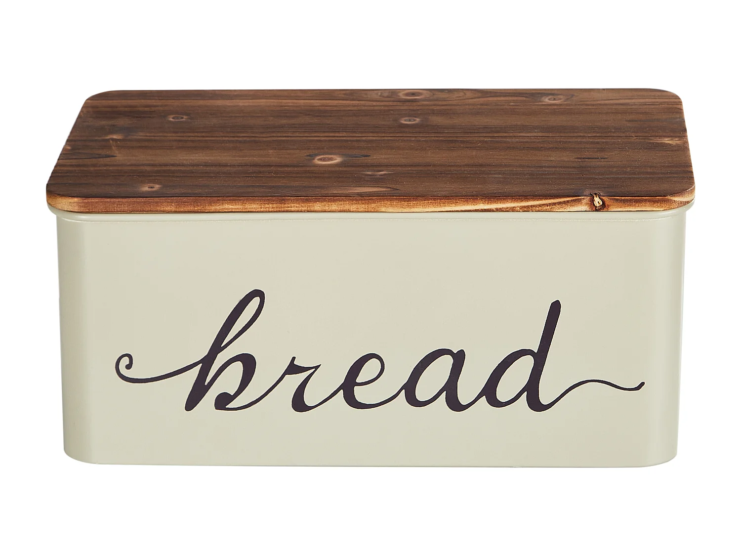 Boîte à pain GOURMANDISE Métal Beige