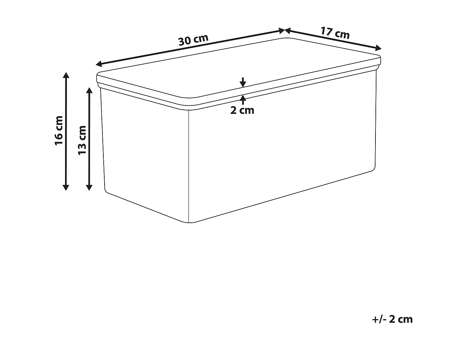 Chlebak GOURMANDISE Metal Beżowy