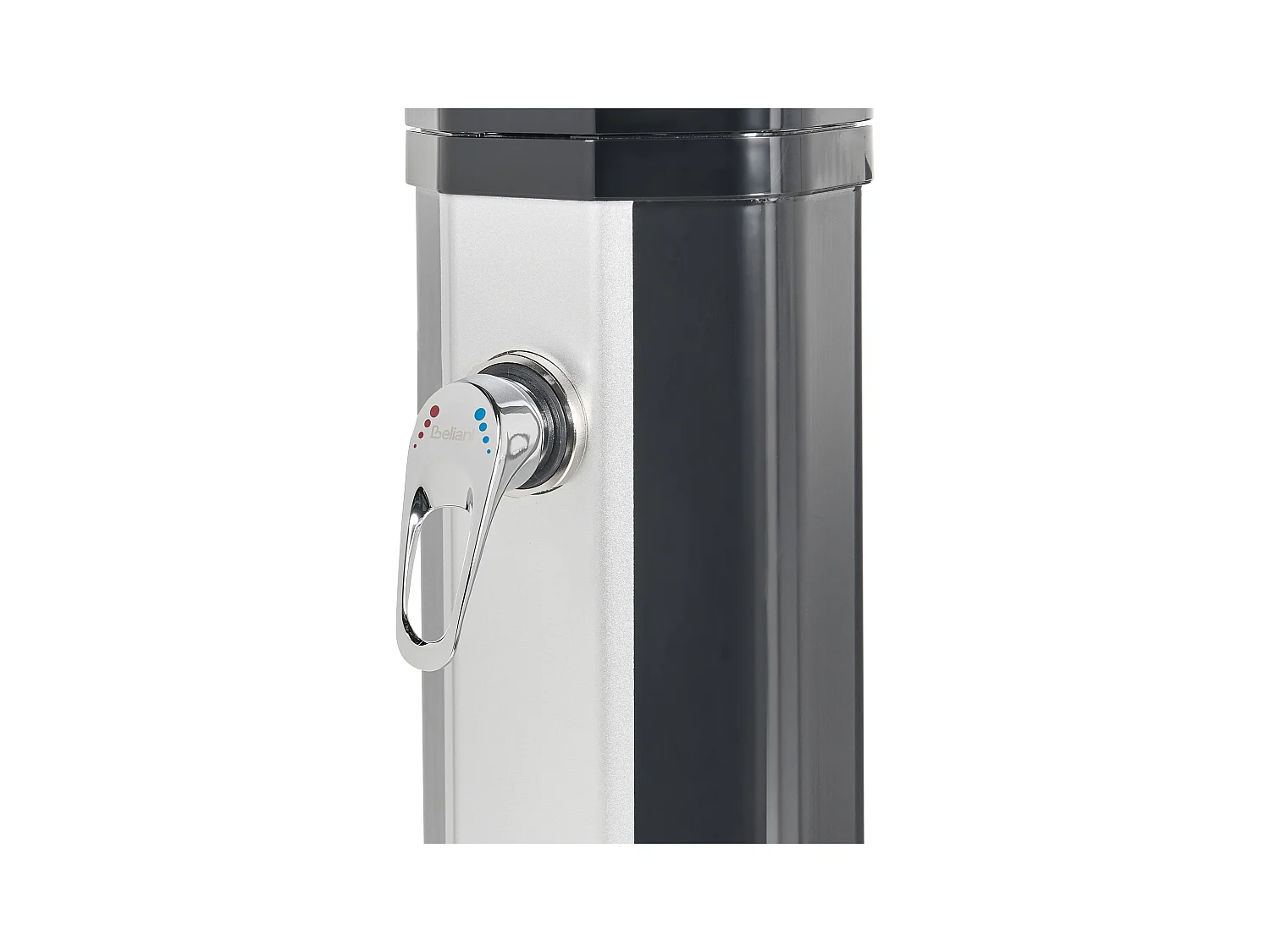 Douche d’extérieur solaire TOPOCALMA Argenté