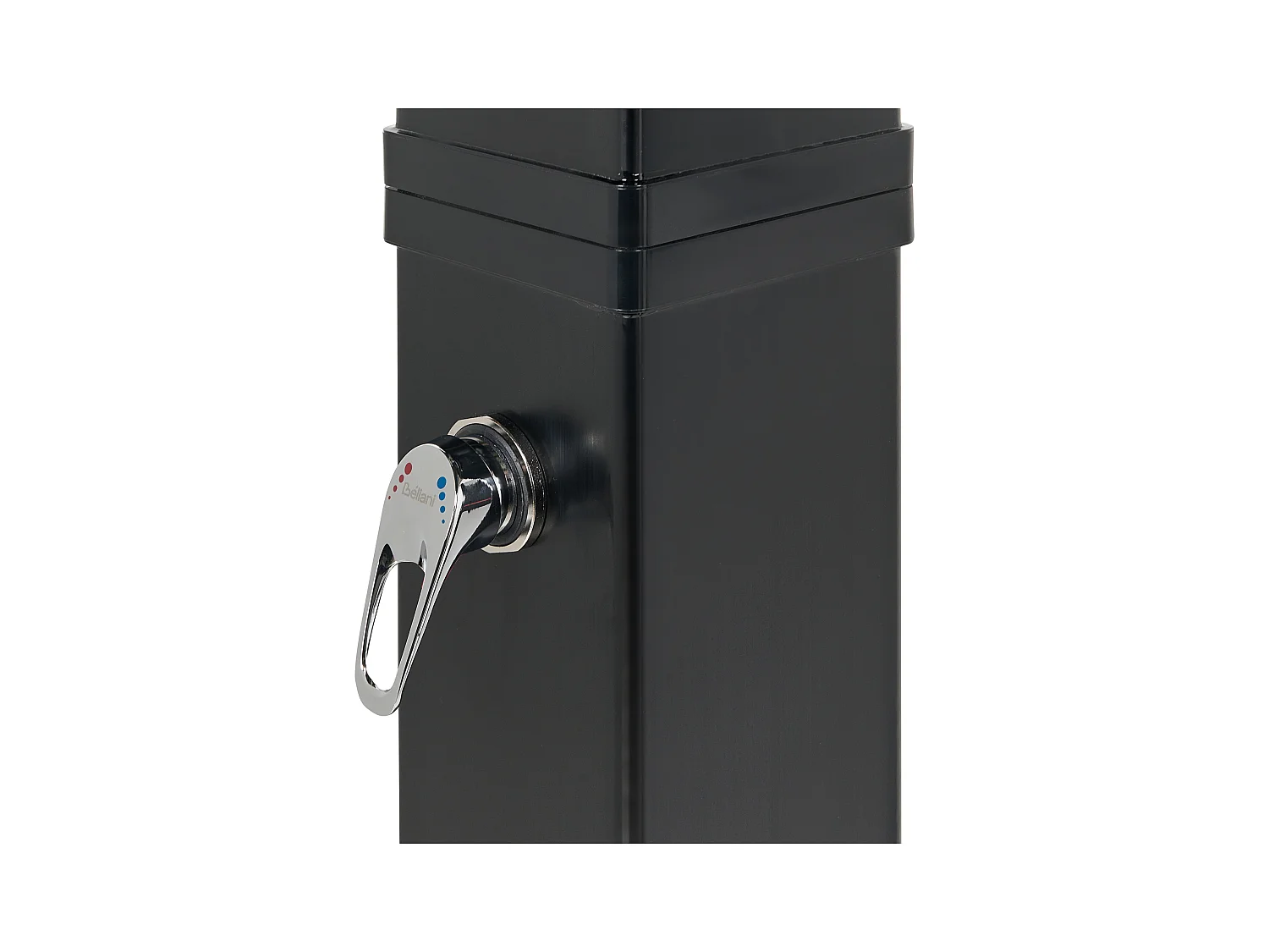 Douche d’extérieur solaire YARACUY Noir