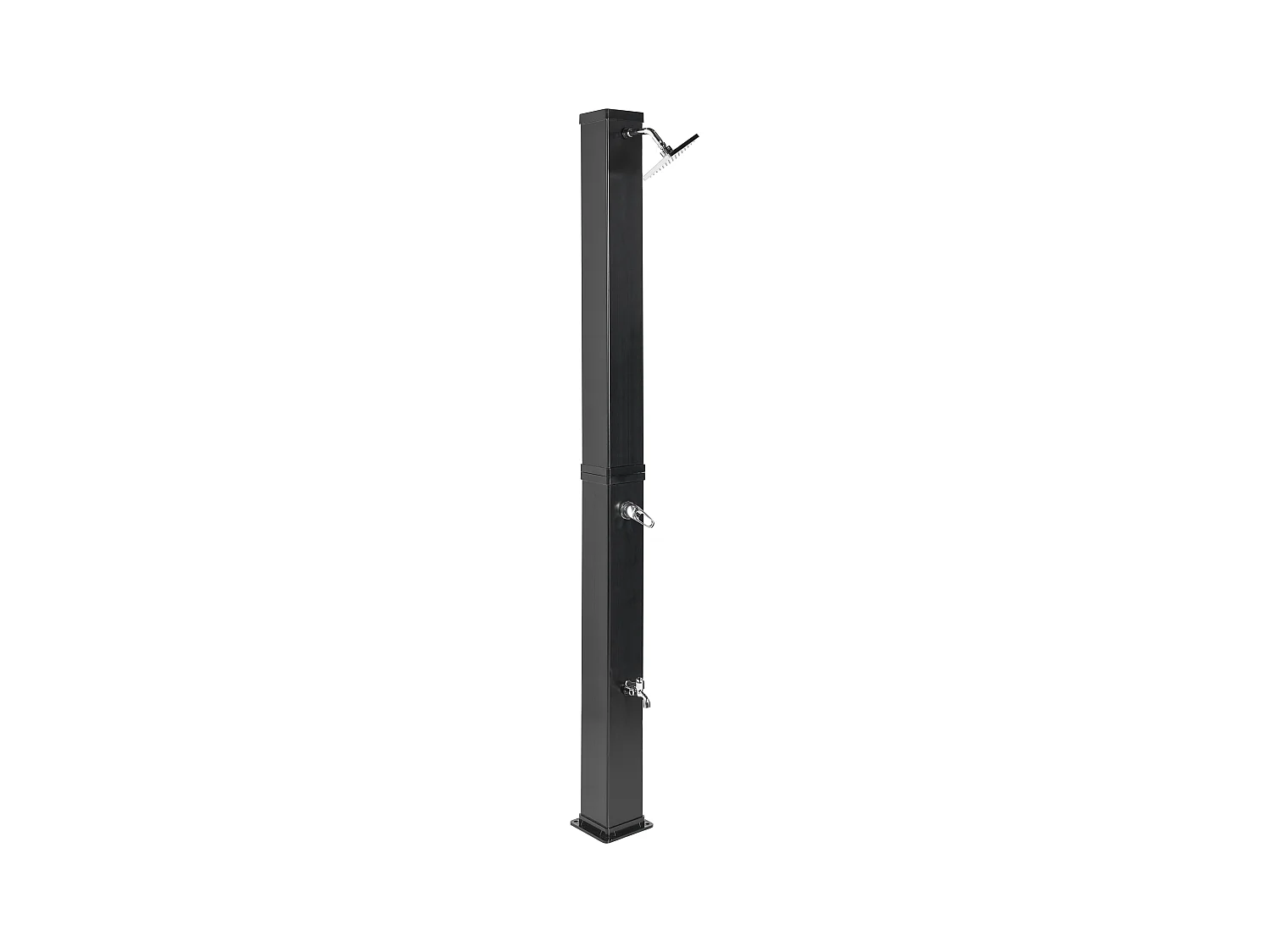 Douche d’extérieur solaire YARACUY Noir