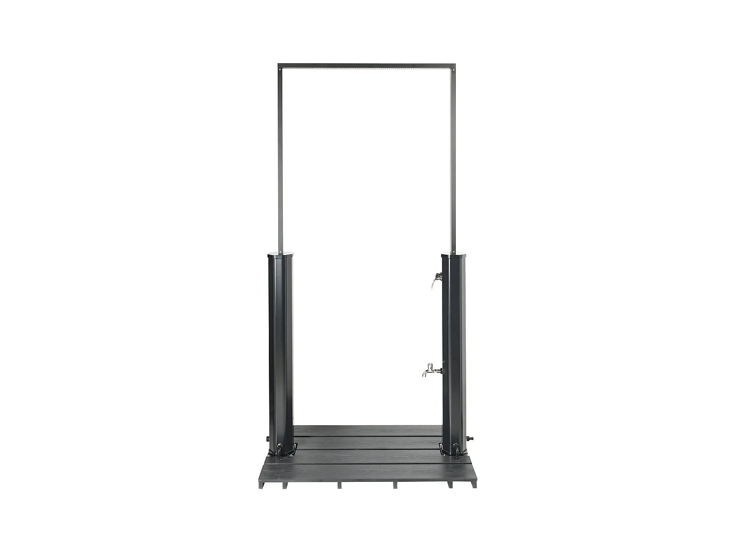 Douche d’extérieur solaire MARACAIBO Noir