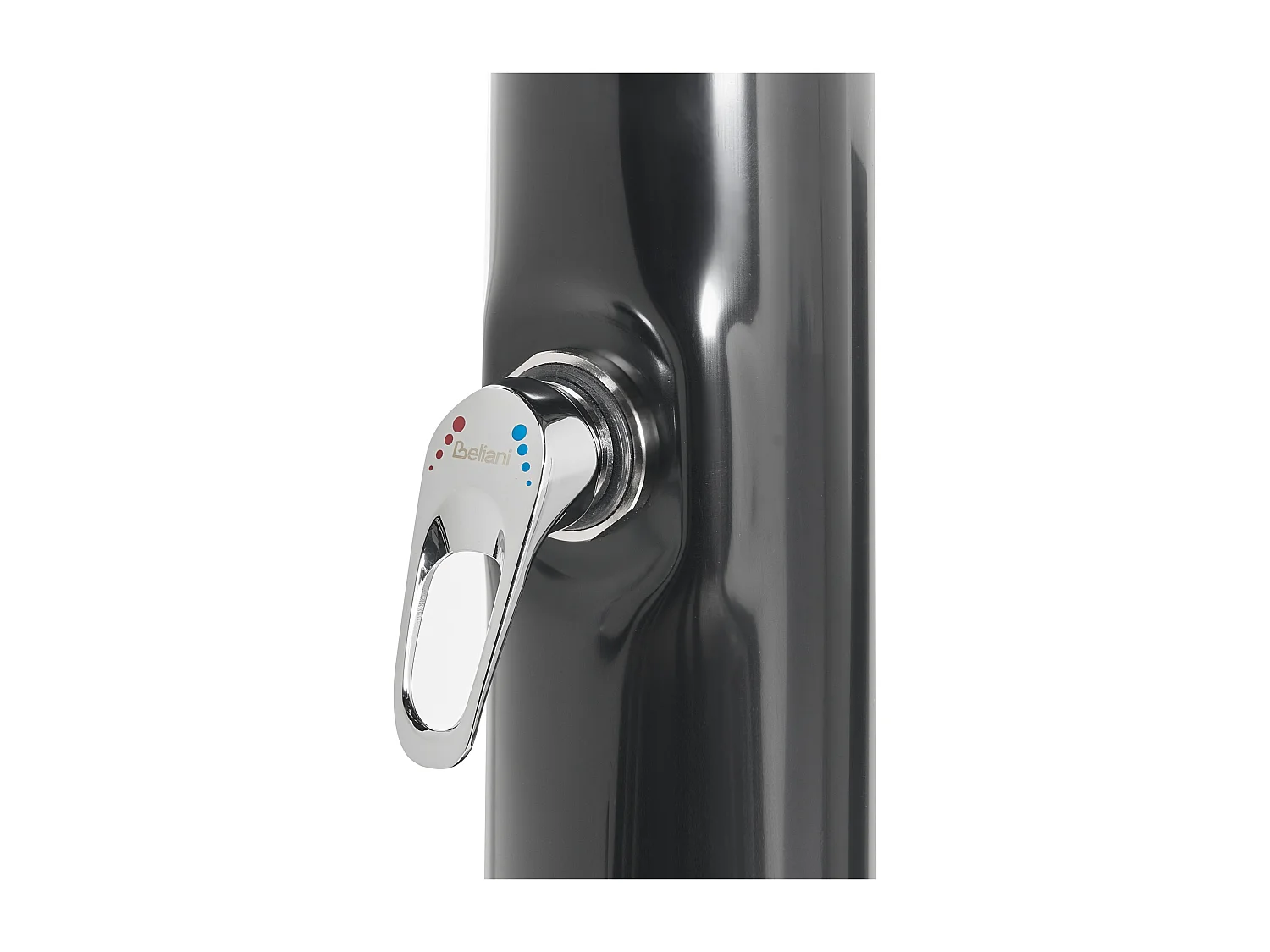 Ducha solar independiente de exterior ELQUI Negro