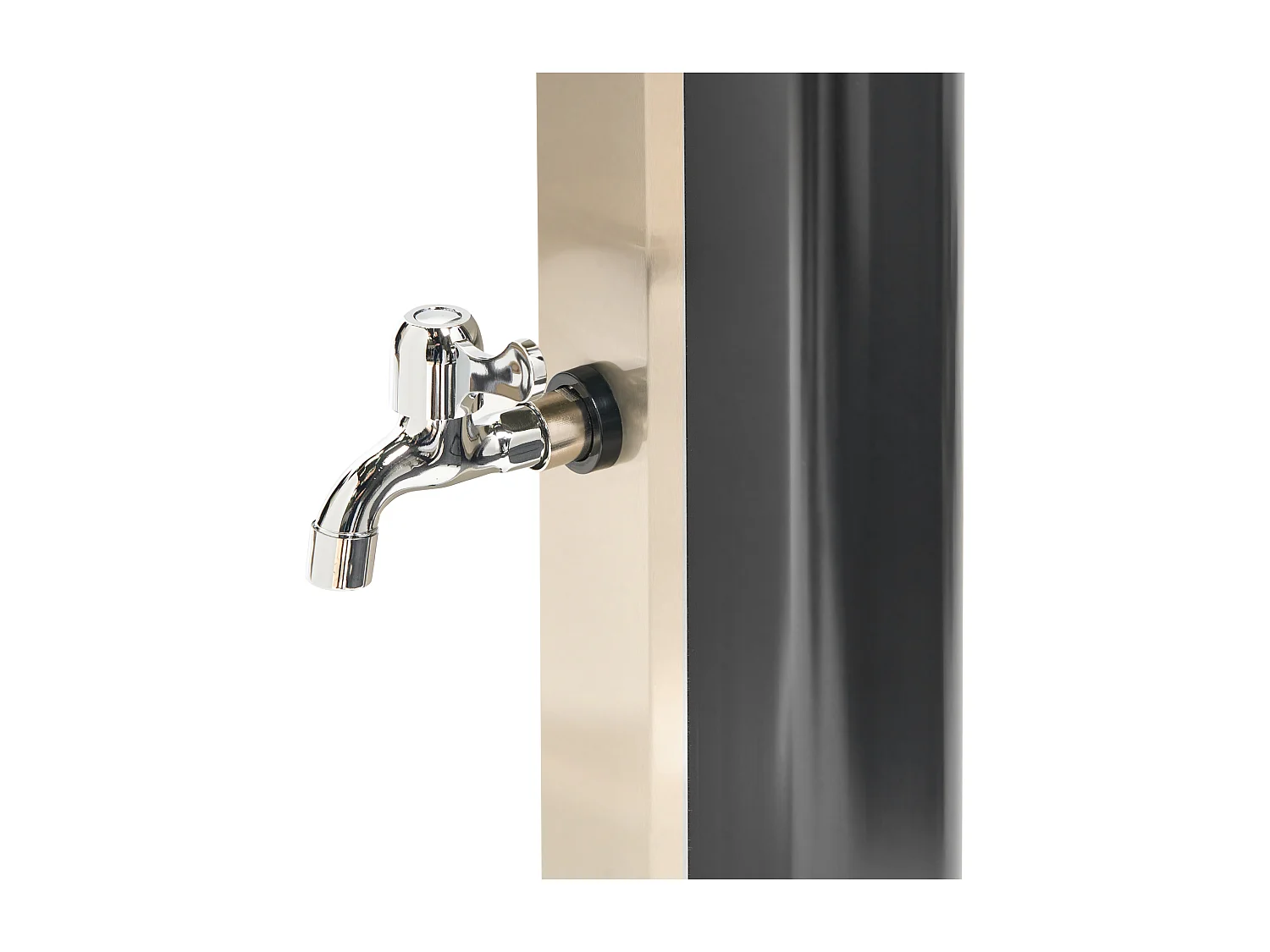 Douche d’extérieur solaire TUXPAM Noir