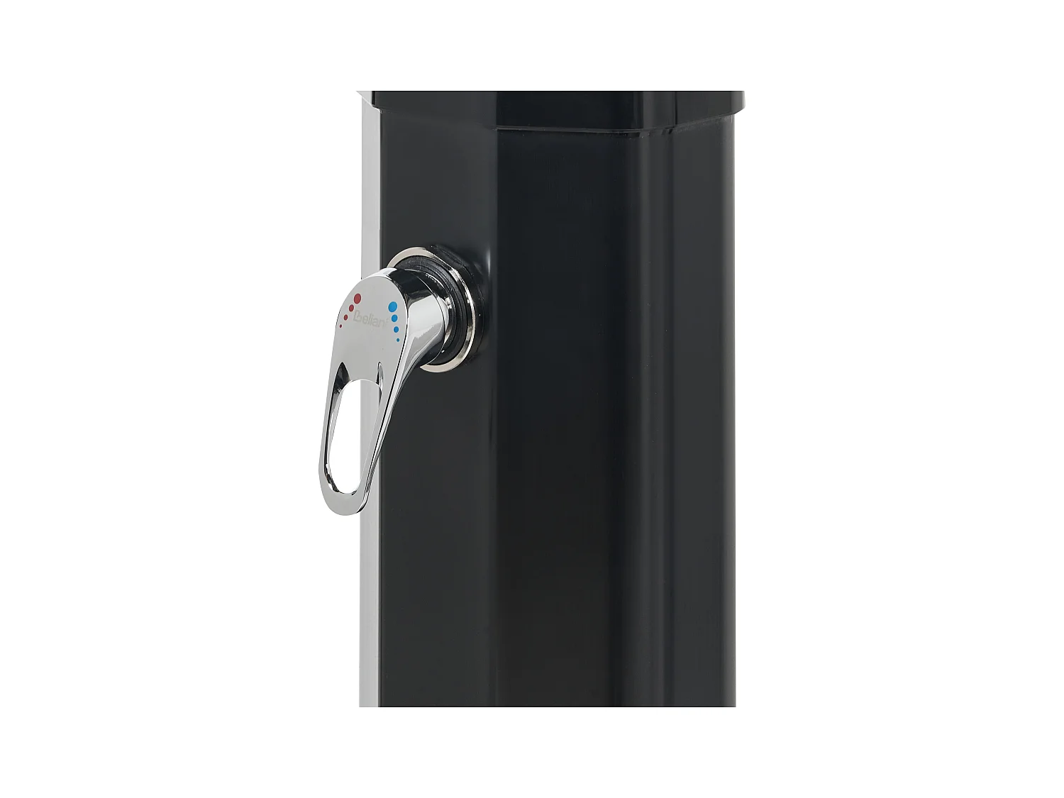 Douche d’extérieur solaire TOPOCALMA Noir