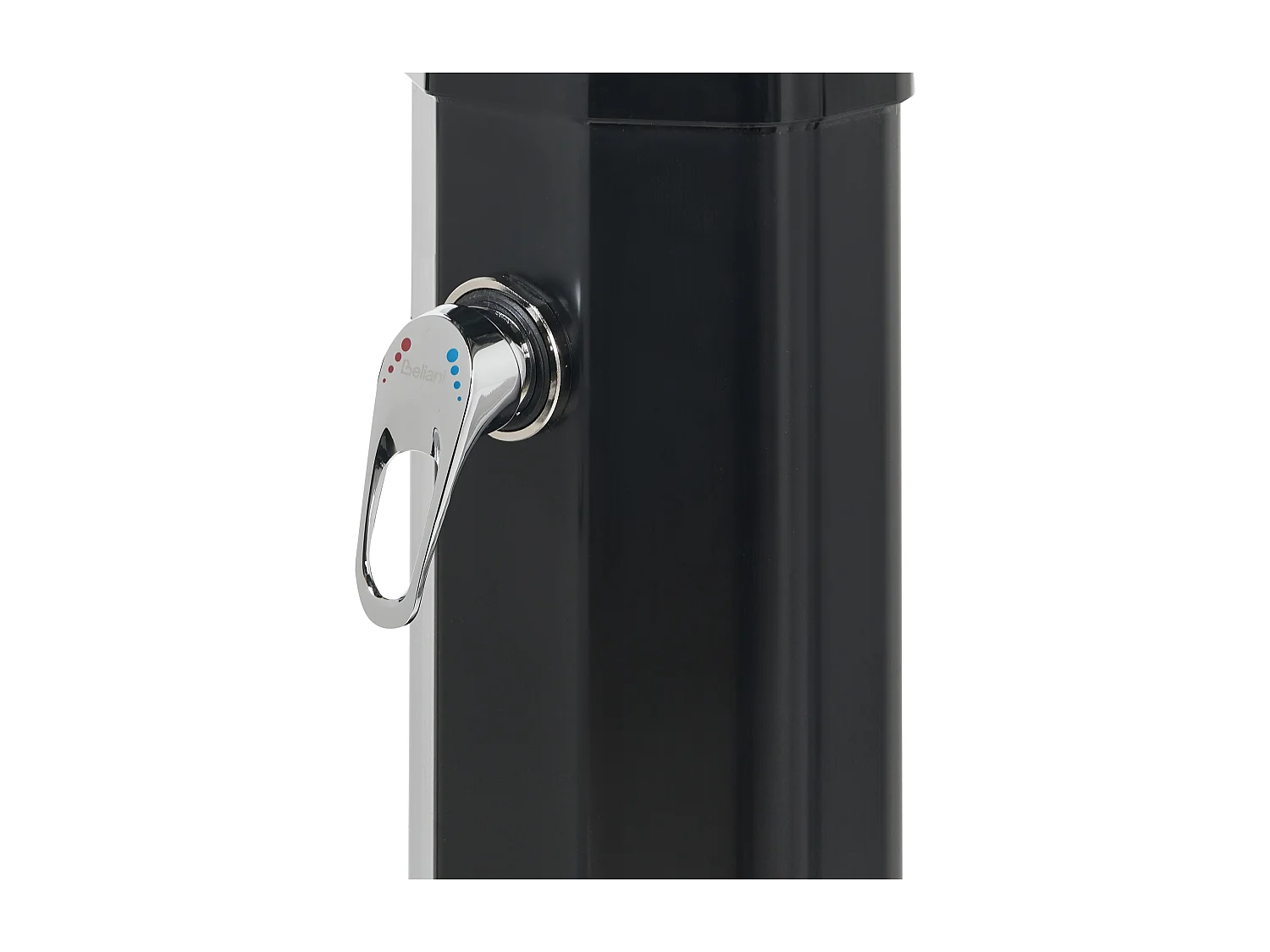 Douche d’extérieur solaire TOPOCALMA Noir