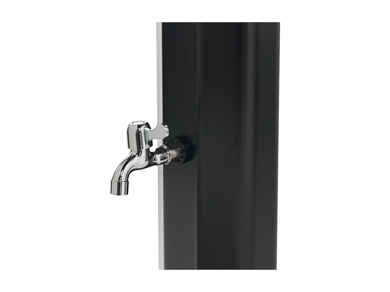 Douche d’extérieur solaire TOPOCALMA Noir