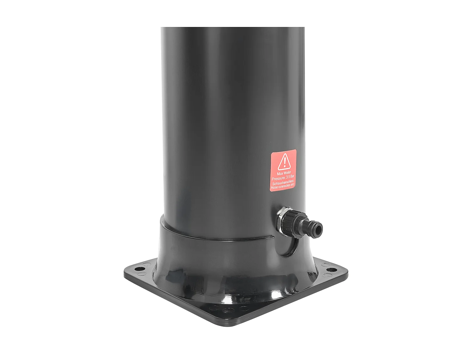 Douche d’extérieur solaire JUANILLO Noir