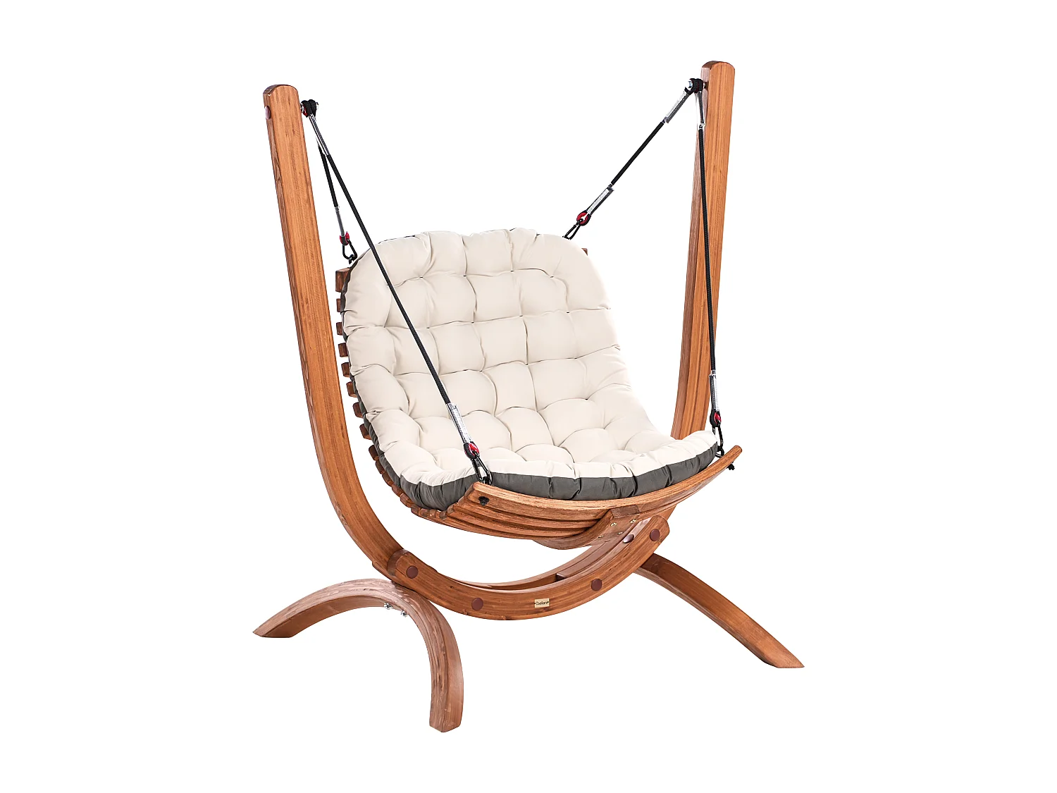 Balancelle de jardin ALLISTE Marron