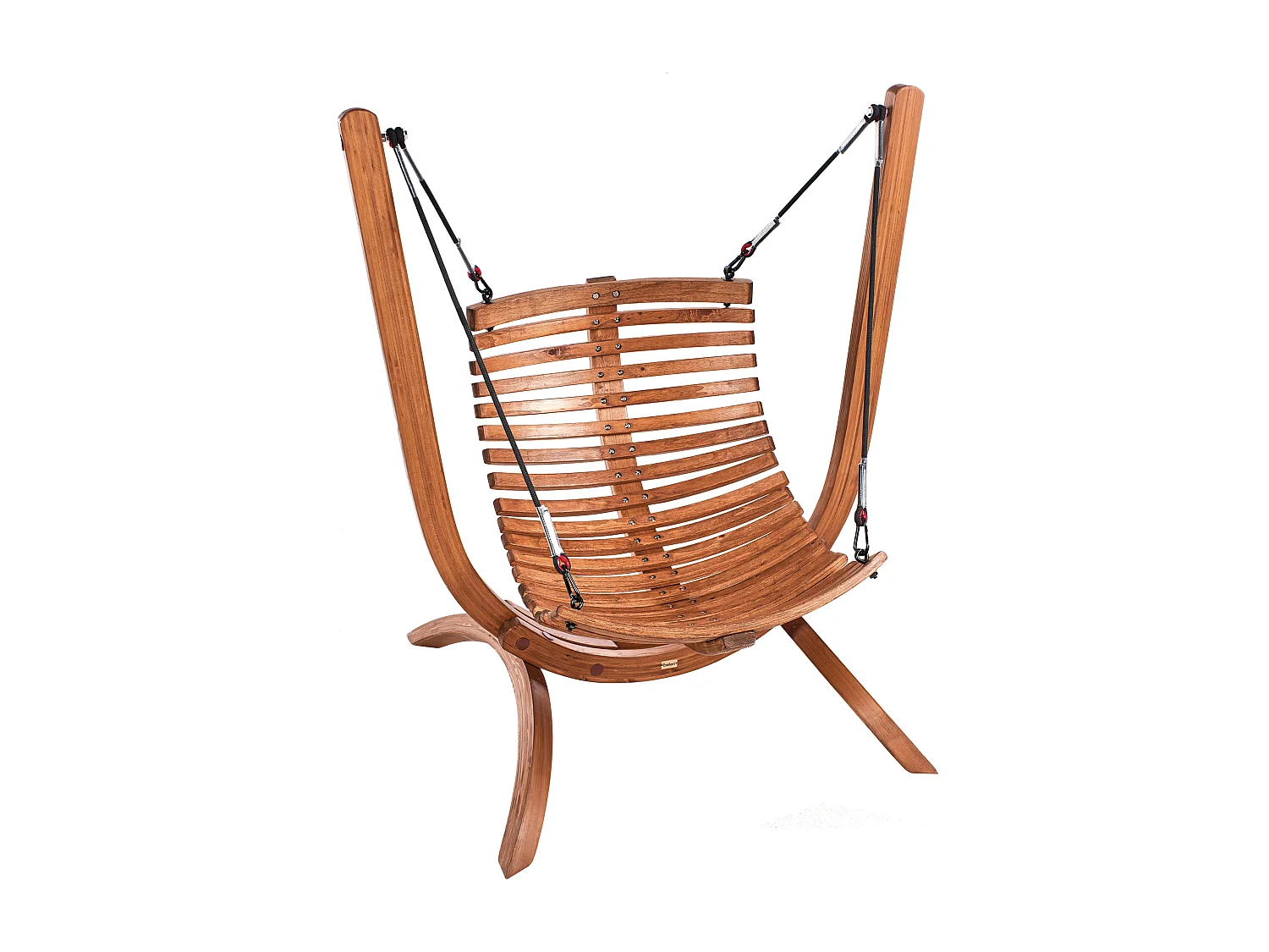 Balancelle de jardin ALLISTE Marron