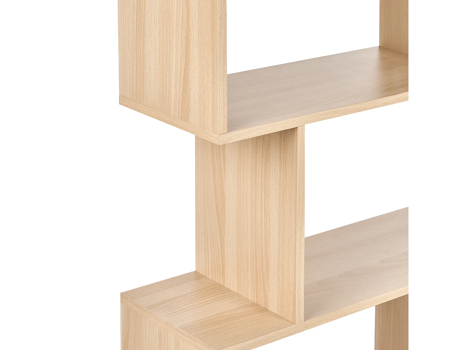Bibliothèque 6 étagères VALDOSA 190 cm Marron clair