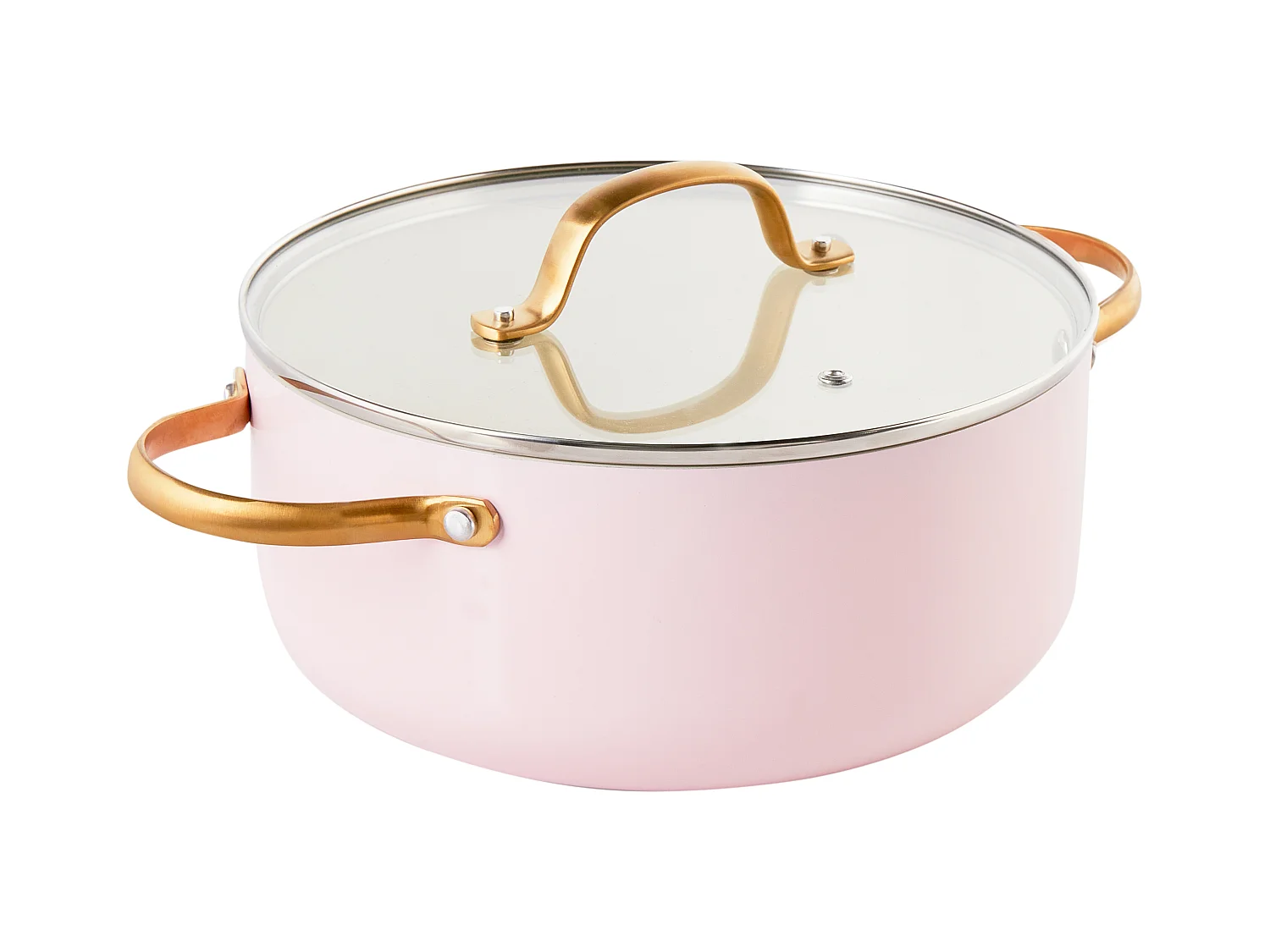 Ensemble de 7 poêles ELITE PRO Rose pastel