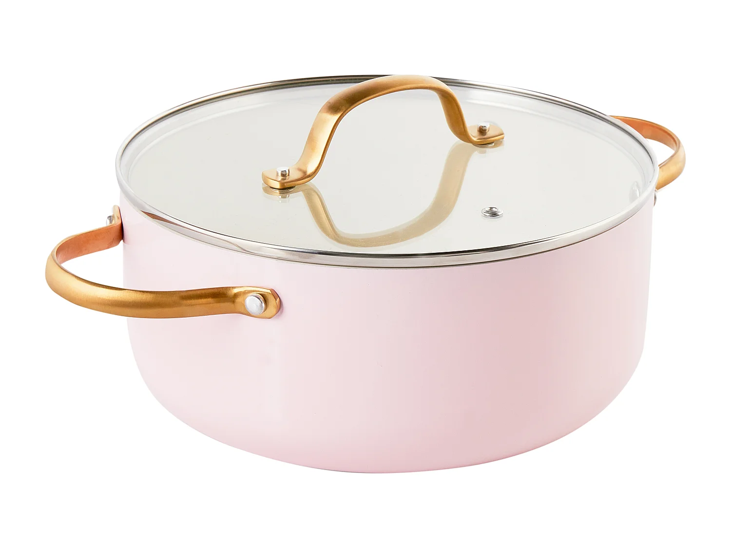 Pfannenset 7-teilig ELITE PRO Pastellrosa