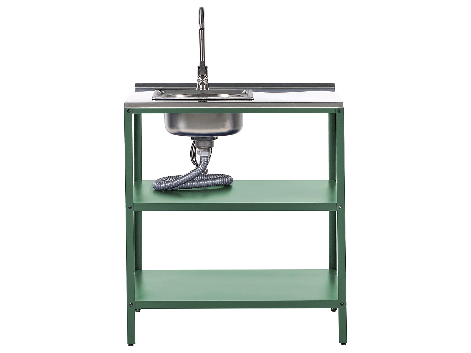 Ilot de cuisine extérieure avec évier VILAMA Vert