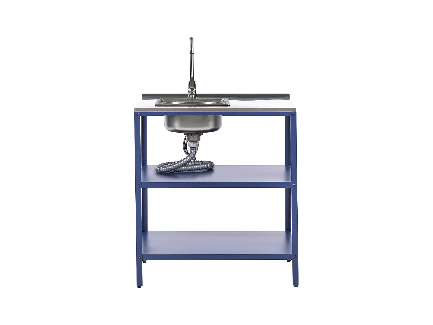 Ilot de cuisine extérieure avec évier VILAMA Bleu