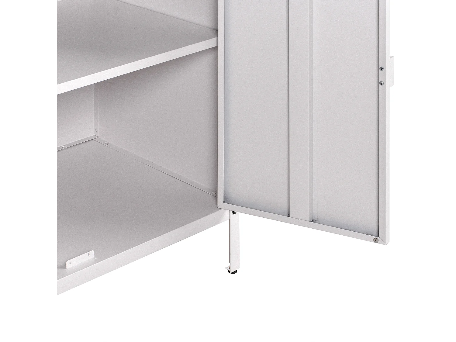 Meuble de cuisine d'extérieur avec évier VILAMA Blanc