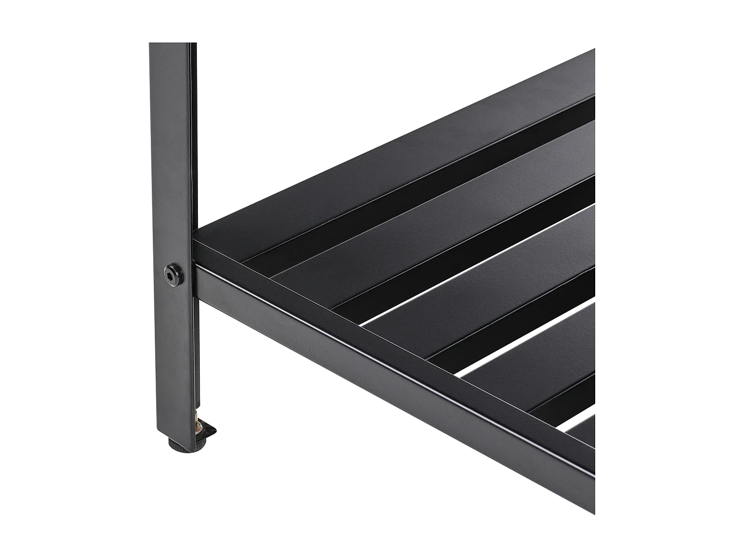 Meuble de cuisine d'extérieur avec évier MAENZA Métal Noir