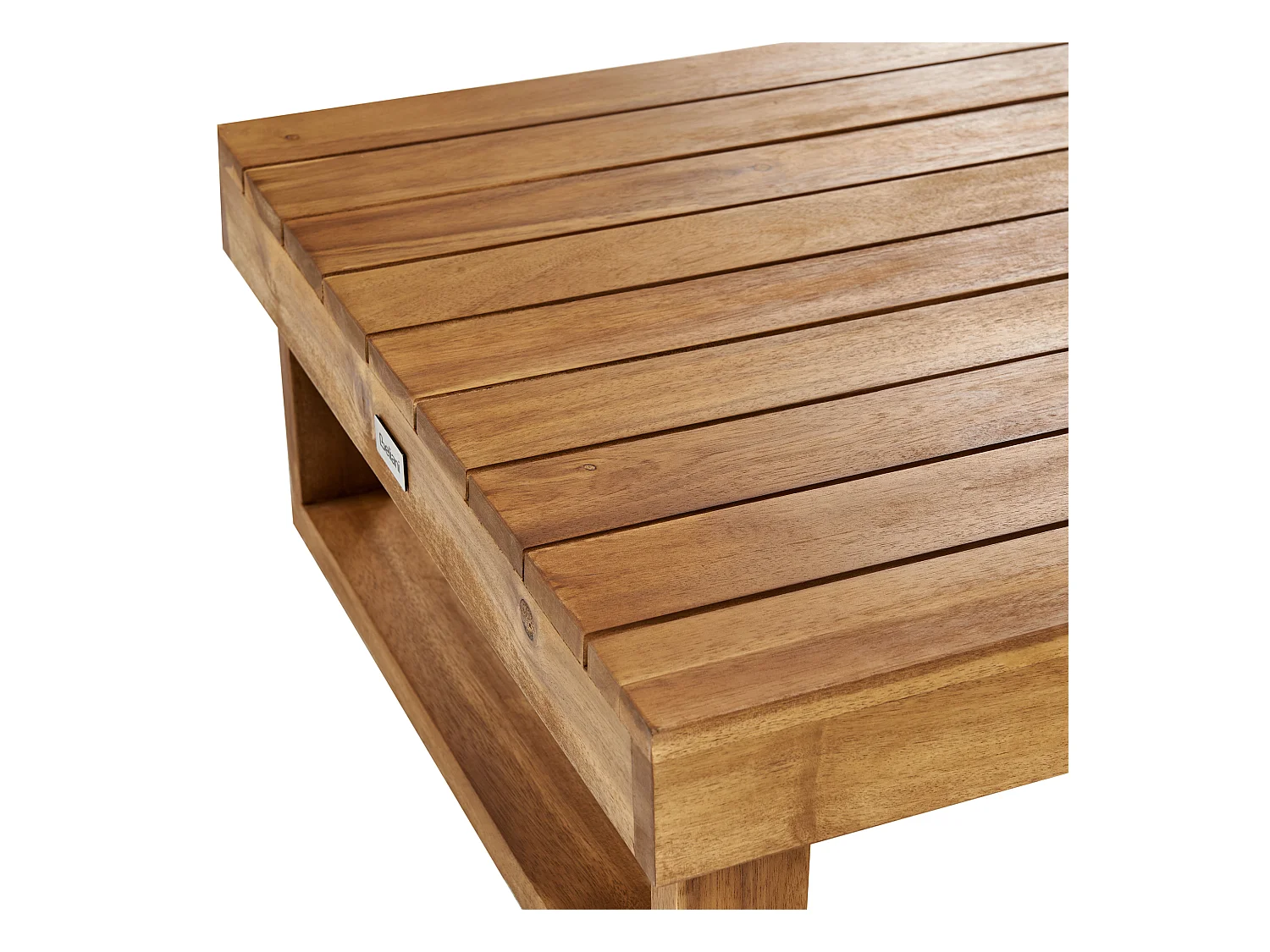 Table basse de jardin MARETTIMO 60 cm 110 cm Bois d'acacia certifié Marron