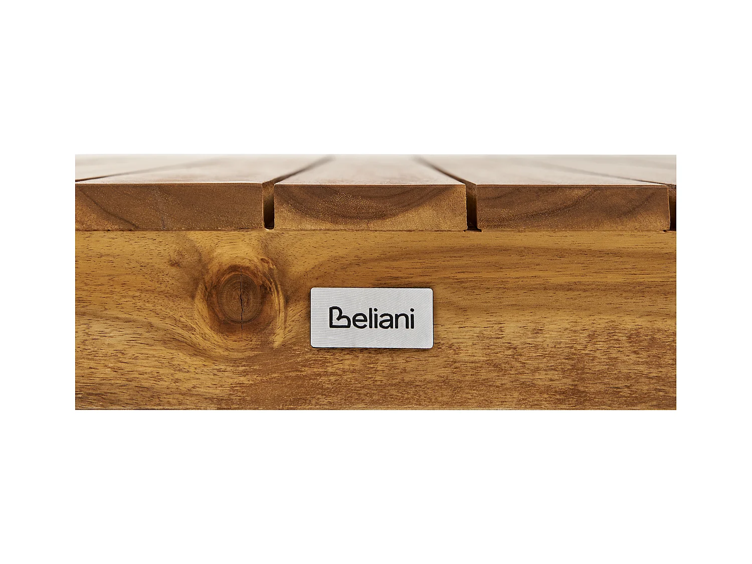 Table basse de jardin MARETTIMO 60 cm 110 cm Bois d'acacia certifié Marron