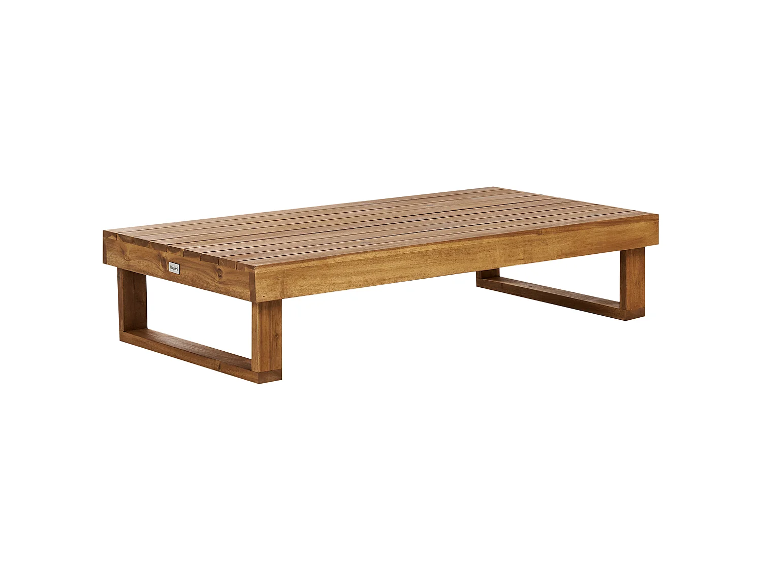 Garden Coffee Table MARETTIMO 60 cm 110 cm Certified Acacia Wood Brown