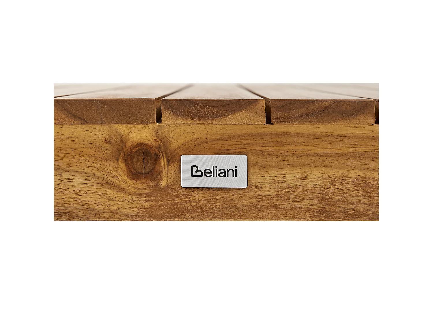 Garden Coffee Table MARETTIMO 60 cm 110 cm Certified Acacia Wood Brown