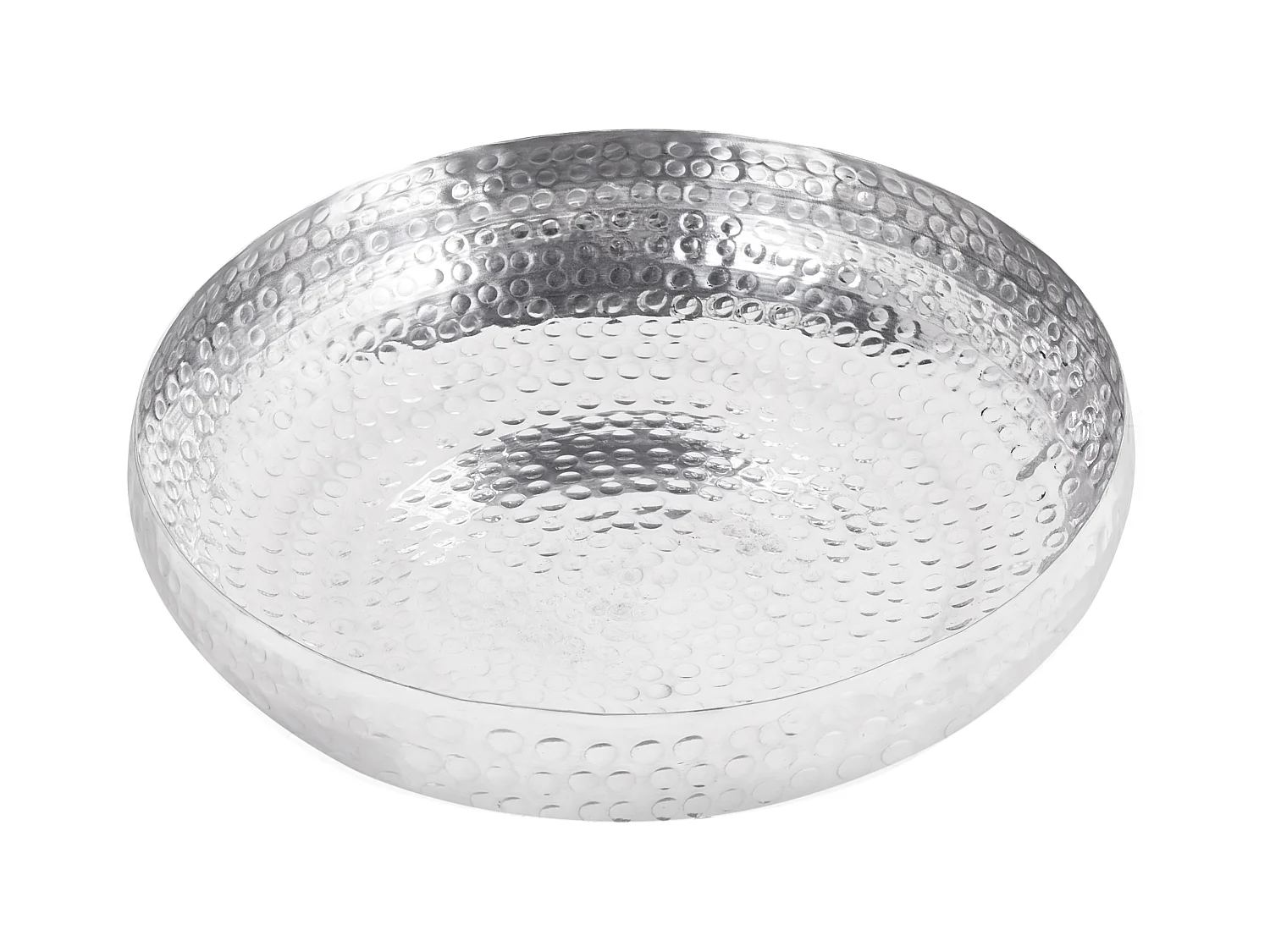 Bol décoratif TANIS Métal Argenté