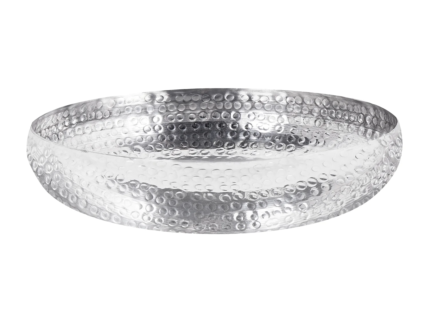 Cesto decorativo TANIS Metal Prateado