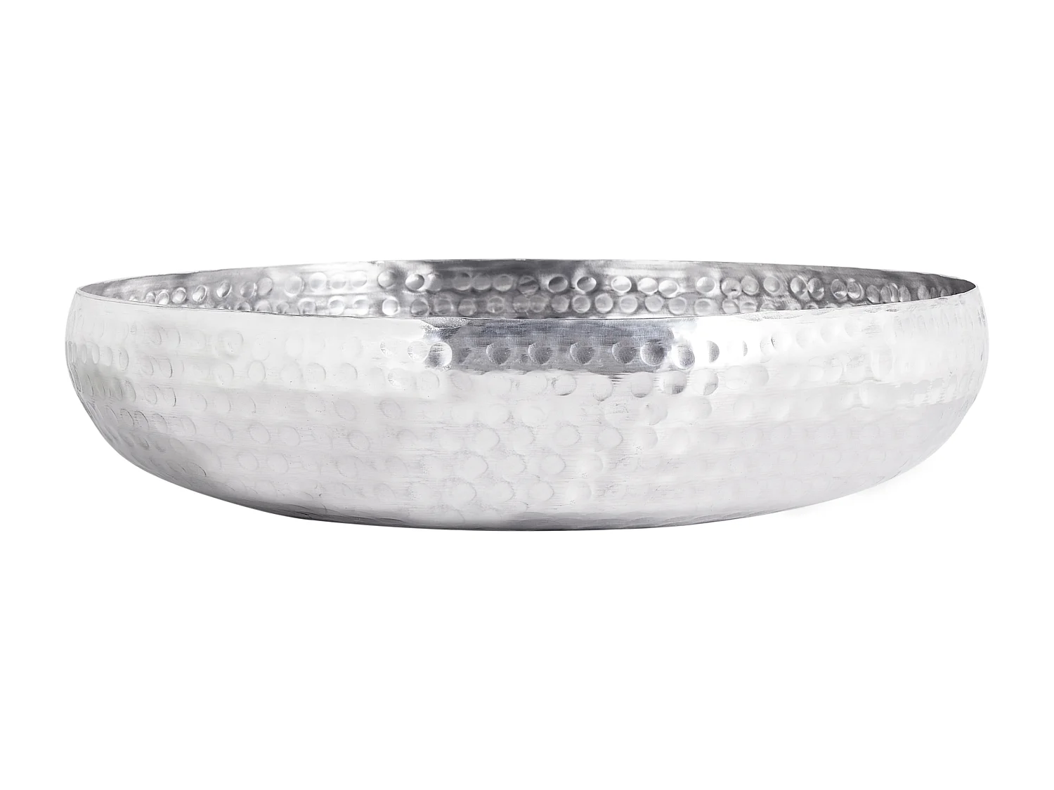 Cesto decorativo TANIS Metal Prateado