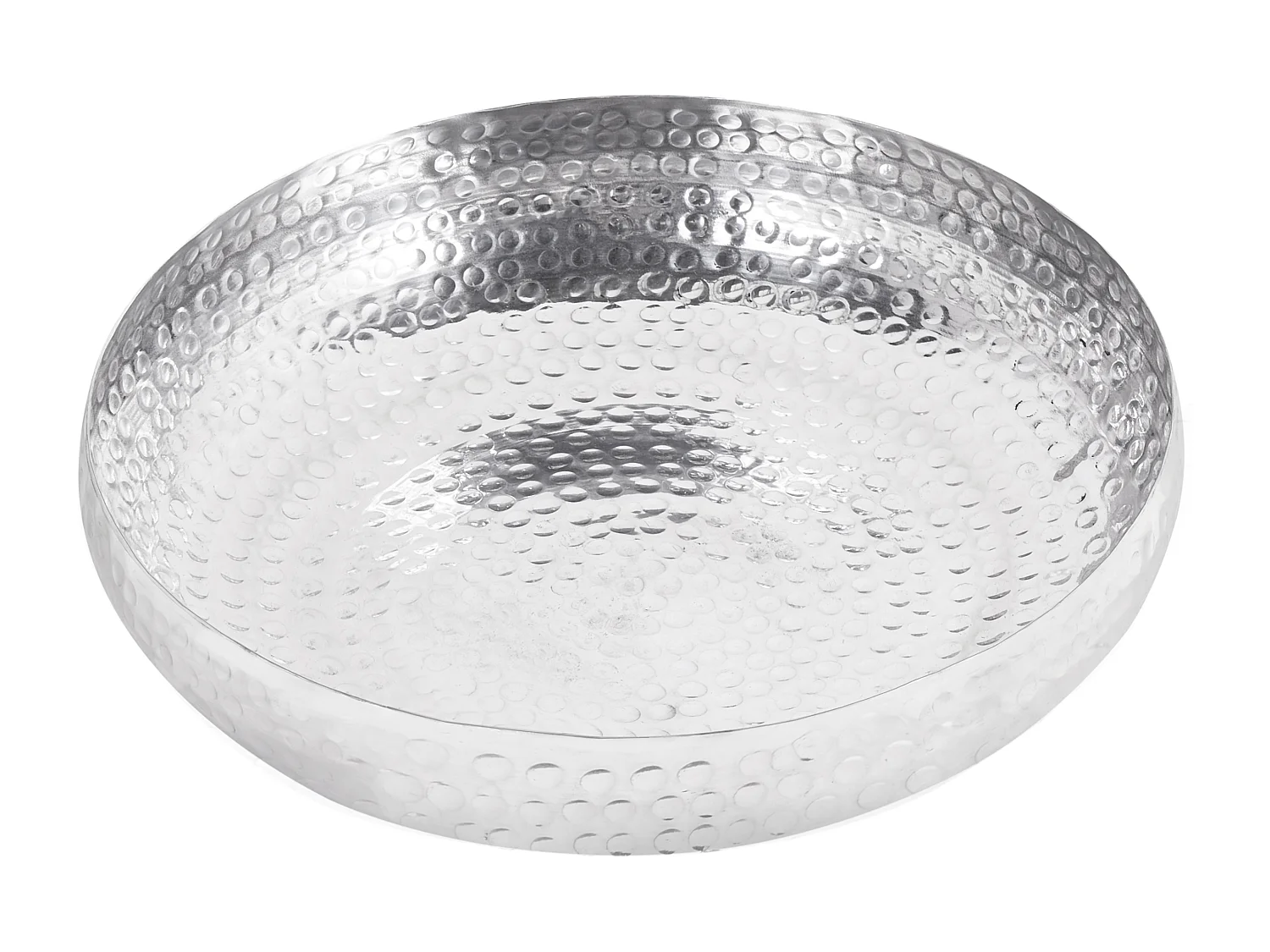 Cesto decorativo TANIS Metal Prateado