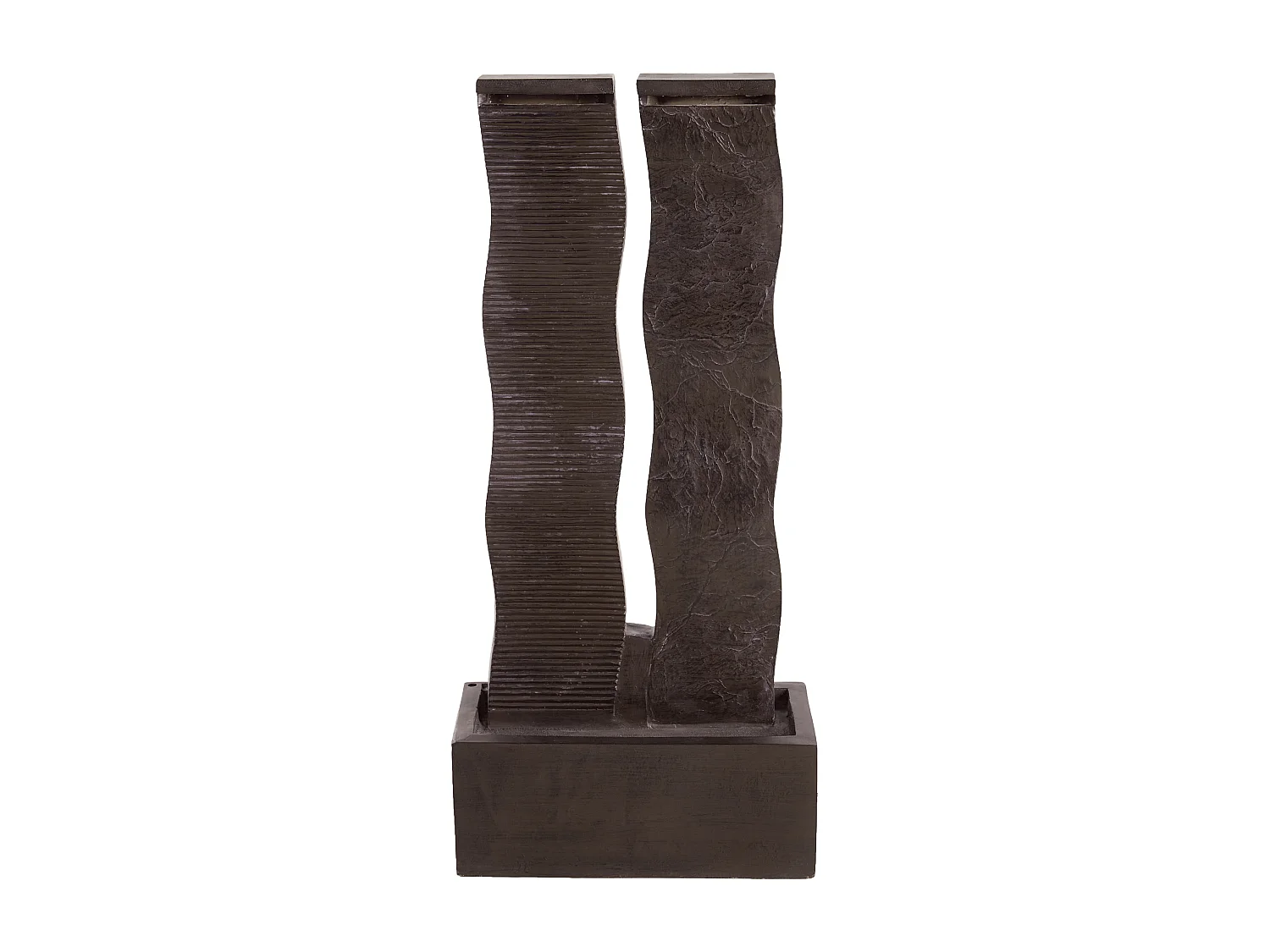 Fontaine de jardin SUNLINE LED Marron