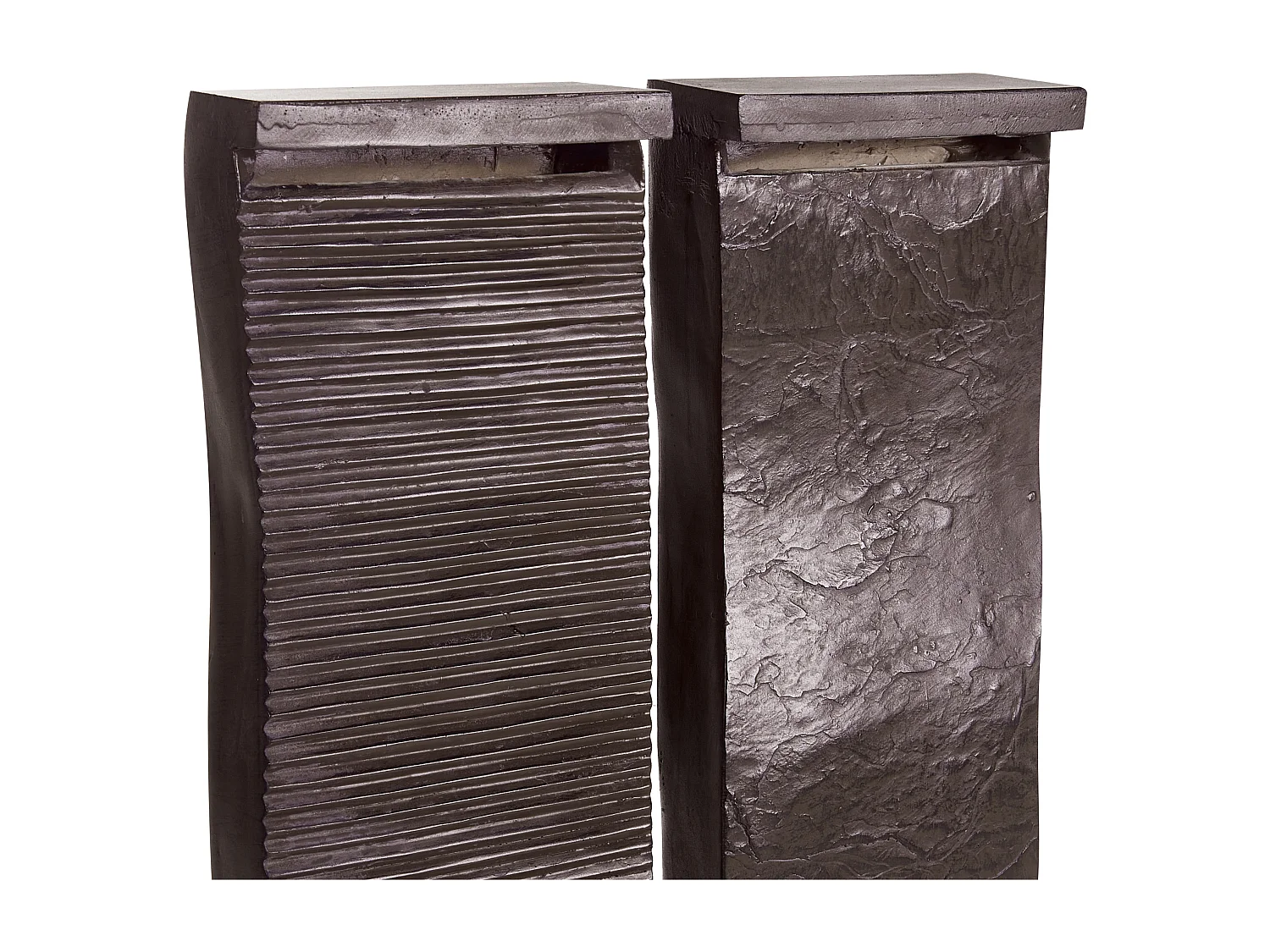 Fontaine de jardin SUNLINE LED Marron